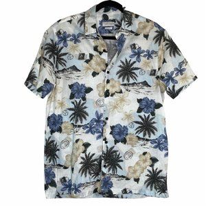 Zara Man Hawaiian Relaxed Fit Dress Shirt